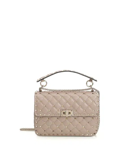 Valentino Garavani Medium Chain Bag In Sand