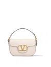 Valentino Alltime Shoulder Bag In White
