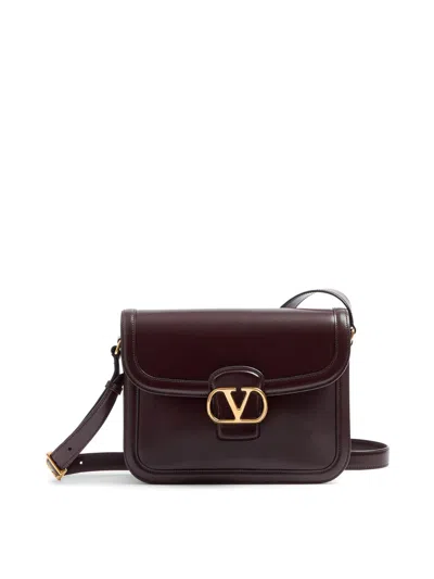Valentino Garavani Valentino 9to5 Foldover Top Shoulder Bag In Black