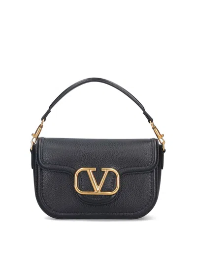 Valentino Garavani Shoulder Bag In Black