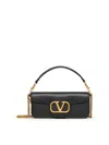 Valentino Locò Shoulder Bag In Black