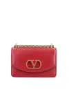Valentino Vain Small Shoulder Bag In Red