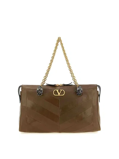 Valentino Garavani Bolsa De Hombro - Marrón