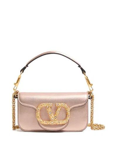 Valentino Garavani Loc Small Leather Shoulder Bag In Multi