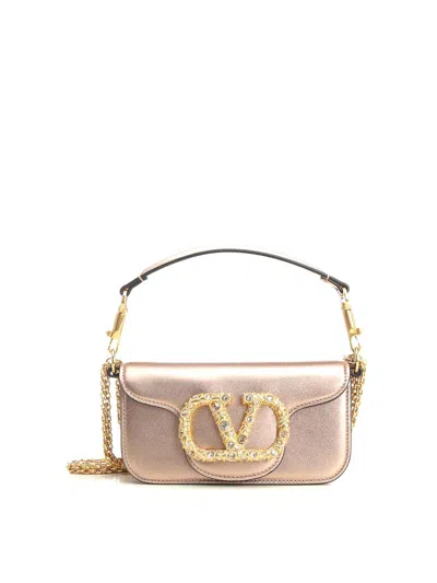 Valentino Garavani Small Shoulder Bag In Pink