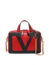 Valentino Garavani Viva Superstar Pouch In Red