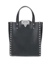 Valentino Tote Bag In Black