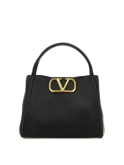 VALENTINO GARAVANI ALLTIME MEDIUM LEATHER HANDBAG