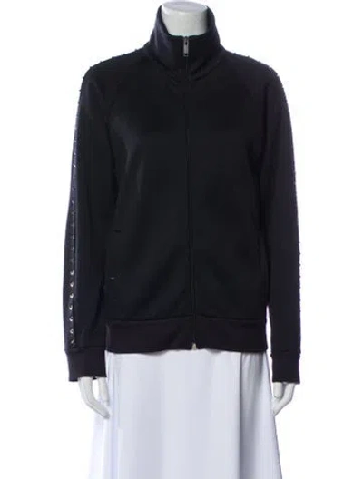 Pre-owned Valentino Bomber Jacket In Brown