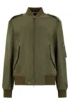 Valentino Bomber Jacket In Green