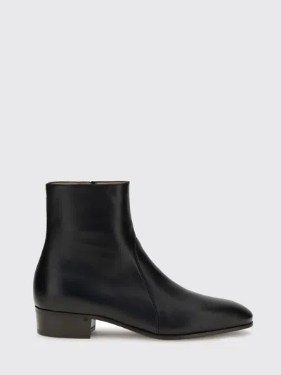Valentino Garavani Pat Ankle Boots In Black