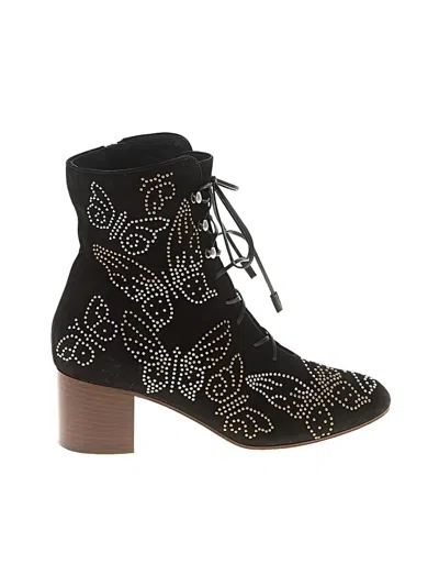 Pre-owned Valentino Garavani Boots In Black