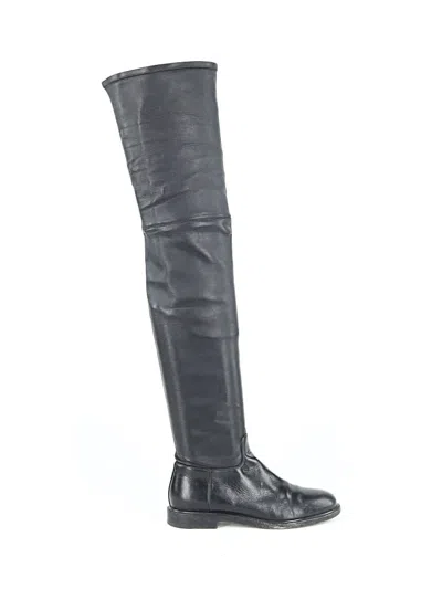 Pre-owned Valentino Garavani Boots In Black