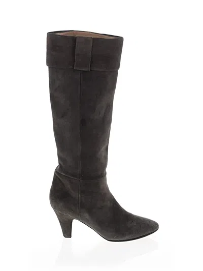 Pre-owned Valentino Garavani Boots In Gray