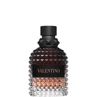 Valentino Born In Roma Uomo Coral Eau De Toilette For Him 50ml In White