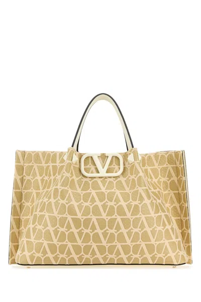 VALENTINO GARAVANI VALENTINO GARAVANI TOILE ICONOGRAPHE HANDBAG