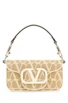 Valentino Vlogo Plaque Foldover Top Shoulder Bag
