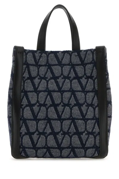 VALENTINO GARAVANI VALENTINO GARAVANI TOILE ICONOGRAPHE SHOPPING BAG