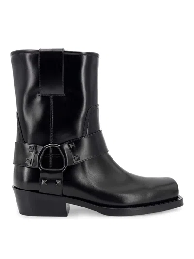 VALENTINO GARAVANI BOTAS - NEGRO