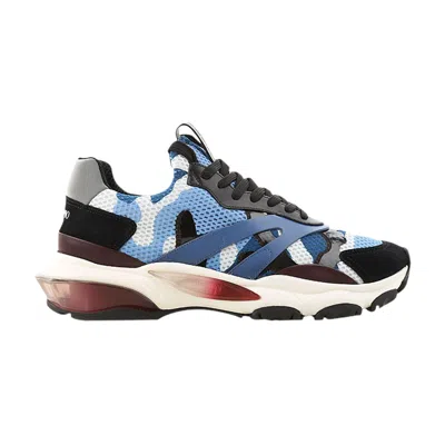 Pre-owned Valentino Garavani Valentino Bounce 'bluette Camouflage' | Men's Size 42.5