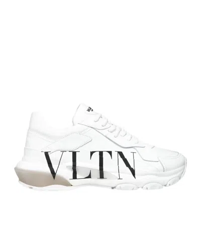 Valentino Garavani Bounce Low-top Sneakers In White