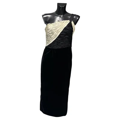 Pre-owned Valentino Boutique Dress In Black