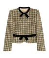 Valentino Long-sleeved Casual Jacket In Brown