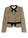 Valentino Long-sleeved Casual Jacket In Green