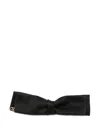 Valentino Hair Bow Design Accessories Collection In Black