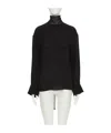 Valentino Bow-detail Blouse In Black