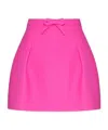 Valentino Crepe Couture Skirt Woman Pink Pp 46 In Pink