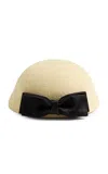 Valentino Garavani Bow-detailed Felt Beret