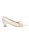 Valentino Bowow Pumps In White