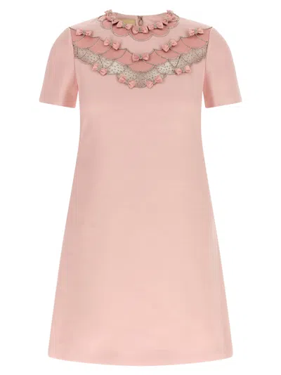 Valentino Bow Dress Dresses Pink