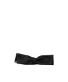 Valentino Hair Bow Design Accessories Collection In Black