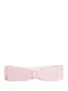 Valentino Bow-shaped Hair Clip In Pink