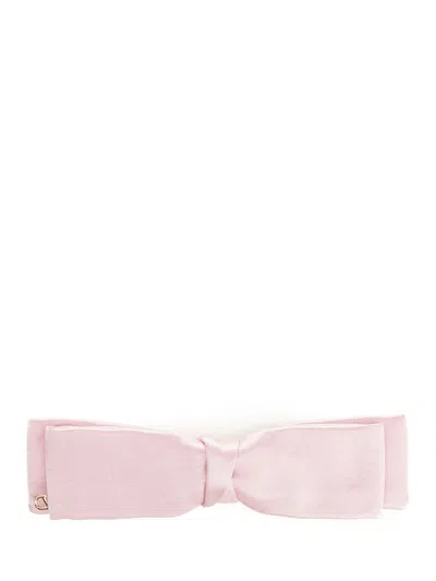 Valentino Garavani Bow Hair Clip In Pink