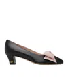 Valentino Bow High Heels In Black