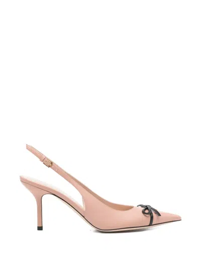 Valentino Garavani Bow Slingback Pumps In Pink