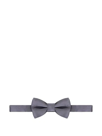 Valentino Garavani Bow Tie In Gray