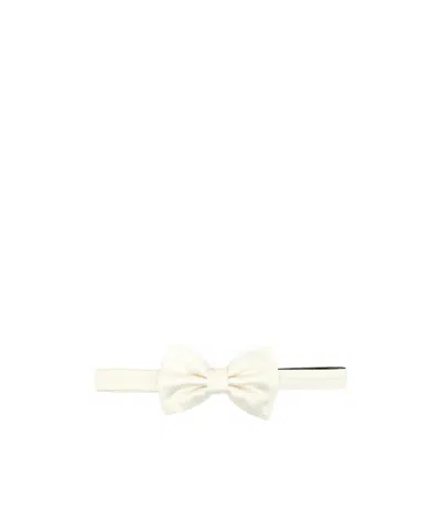 Valentino Garavani Bow Tie In White