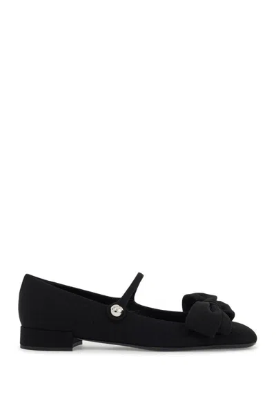 Valentino Garavani Bowjane Ballet In Black