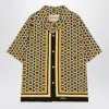 Valentino Bowling Shirt With Bulles Royales Print