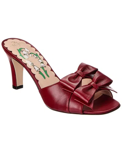 VALENTINO GARAVANI VALENTINO BOWOW 75 LEATHER SANDAL