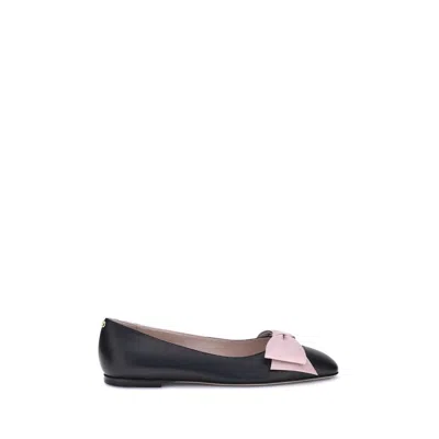 Valentino Garavani Bowow  Ballerinas In Black
