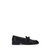 Valentino Bowshire Loafers In Polished Calfskin In Black