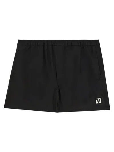 Valentino Men Boxer Swimsuit In Black