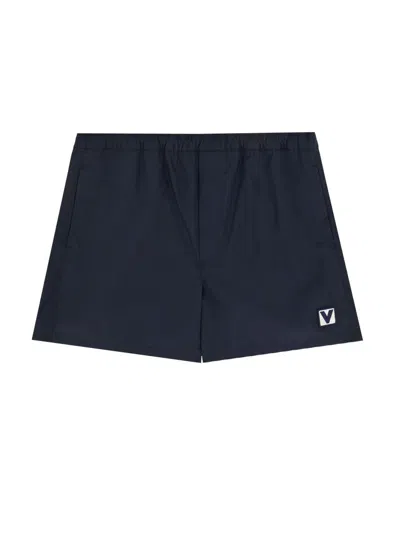 Valentino Boxer Swimsuit In Blue