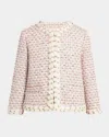 Valentino Garavani Embroidered Ribbon Tweed Jacket