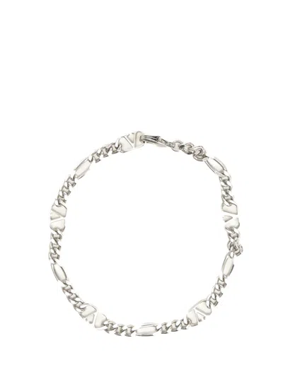 Valentino Garavani Bracelet - M Chain | Vlogo Signature | Metallo Jewelry Silver